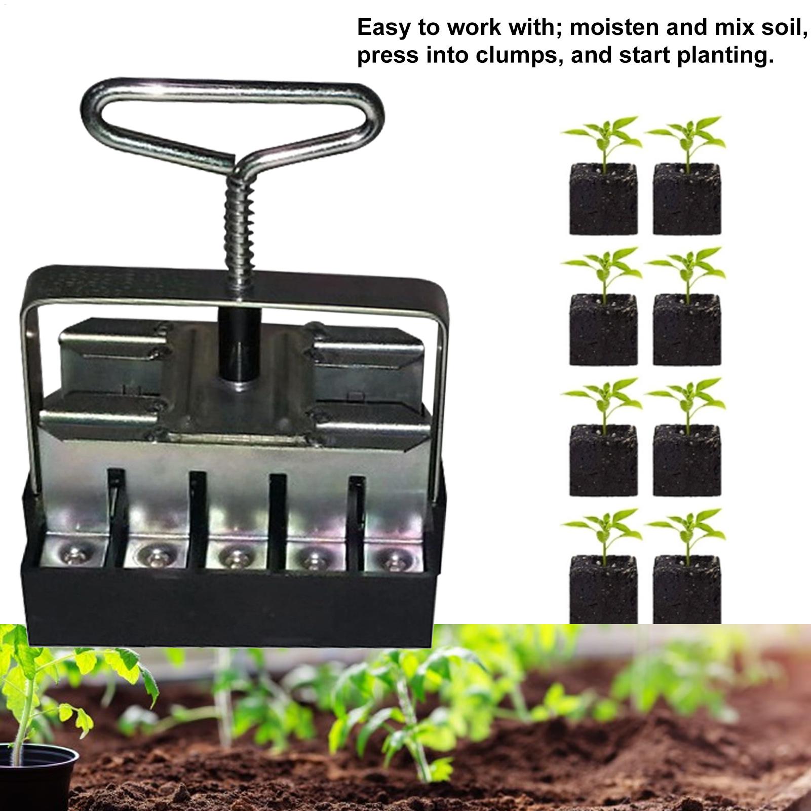 Soil Blocker Comfortable Handl - огляд і ціна Urban Farming Sustainability
